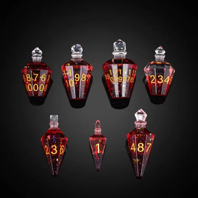 Handmade Magic Potion Bottle Dice