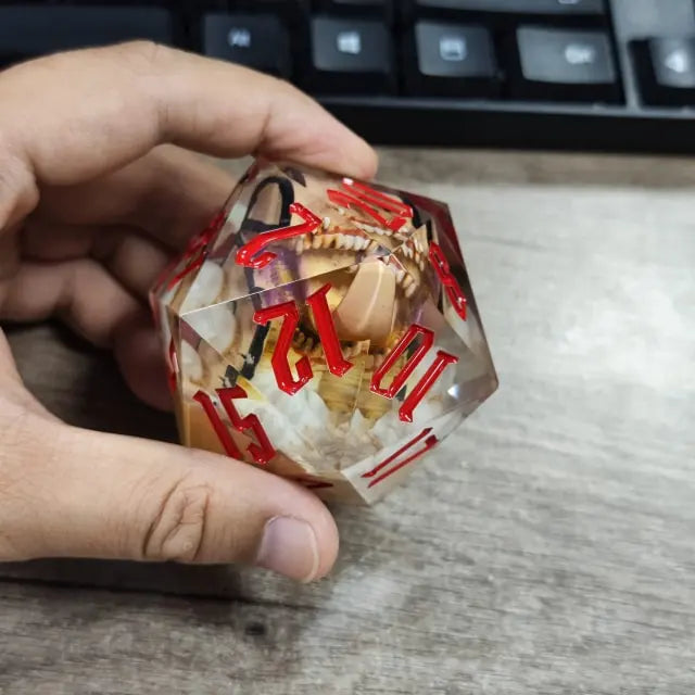 55mm D20 dice MIMIC